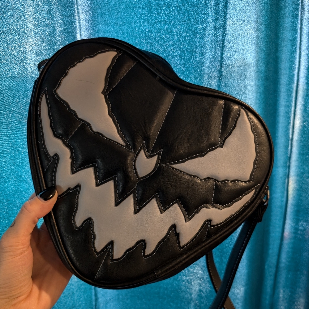 Love Pain and Stitches Meanie Heart Bag